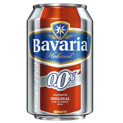 Bavaria Original sans alcool 0.0% Boîtes 24x33cl