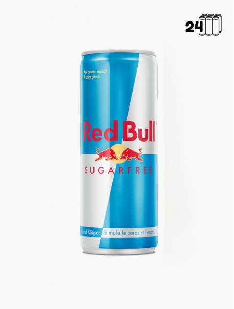 Red Bull Sugar Free Boite 24x25cl