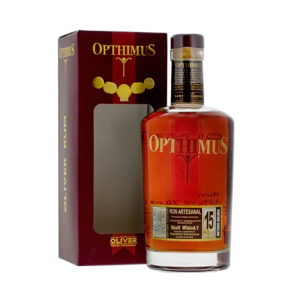 Rhum Opthimus 15 ans 38% 70cl