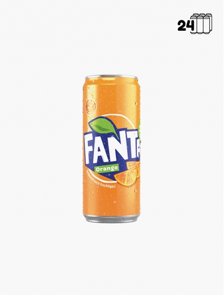Fanta Orange Boite 24x33cl