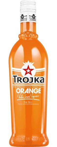 Trojka Vodka Orange liqueur 17% 70cl