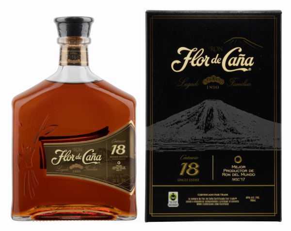 Flor de Caña Ron Centenario Legacy Edition 18 Y 40% 70cl