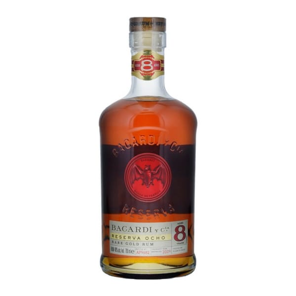 Bacardi 8 años 40% 70cl