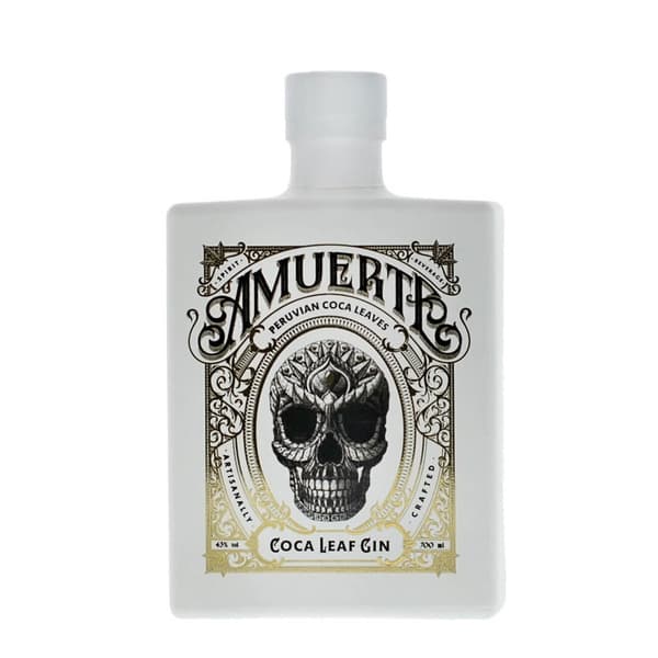 Amuerte Coca Leaf Gin White 43% 70cl