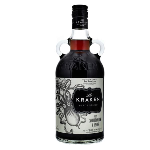 The Kraken Black Spiced Rum 40% 70cl