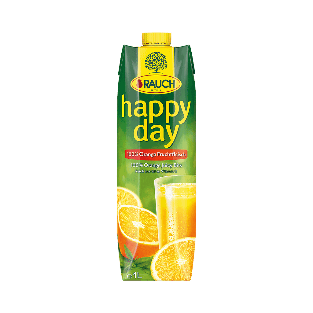 Happy Day Rauch Orange Tetrapak 12x100cl