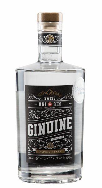 Ginuine Gin (Alpin Herbs) 40% 70cl