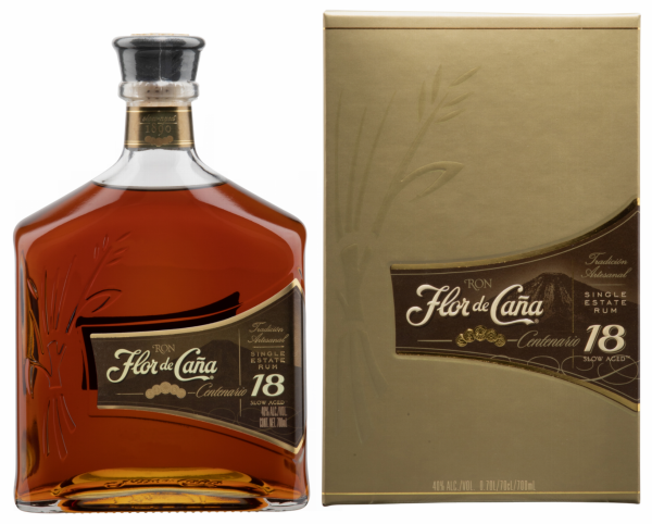 Licorera de Nicaragua Flor de Cana Centenario Rum Nicaragua 18 ans 40% 70cl