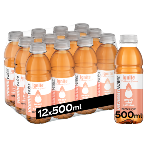 Vitamin Water Ignite PET 12x50cl