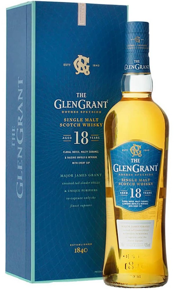 The Glengrant 18Y Single Malt Whisky 43% 70cl