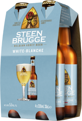 STEENBRUGGE BLANCHE 5% VP 24x33cl