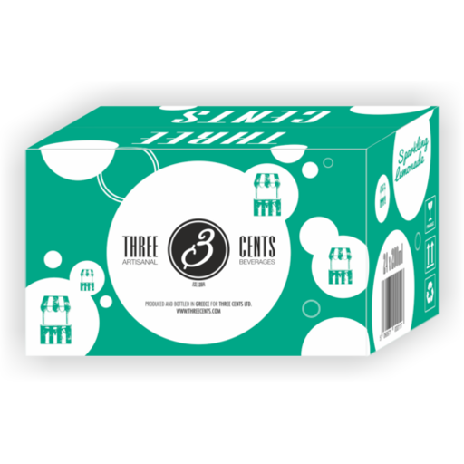 Three Cents Sparkling Lemonade 24x20cl