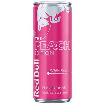 Red Bull Peach Edition Boites 24x25cl