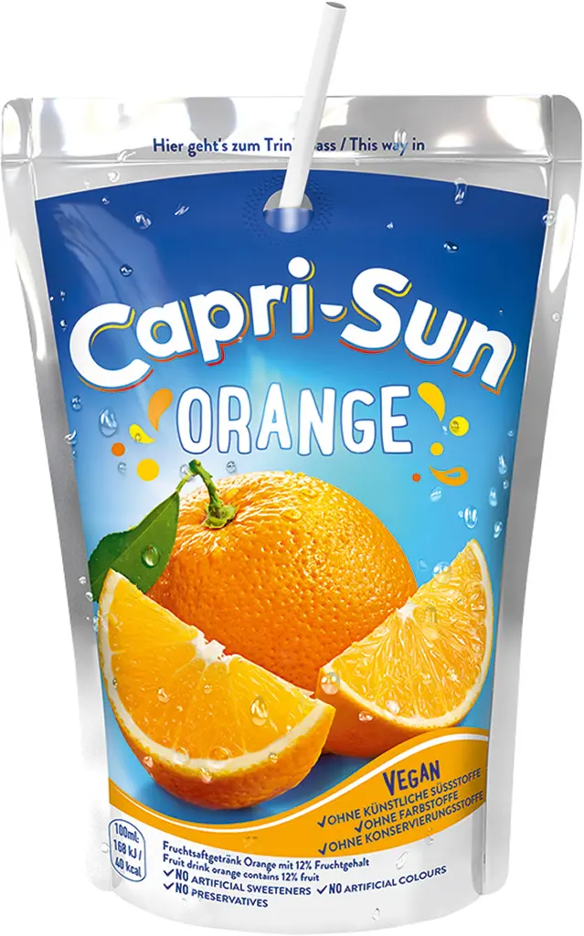 Capri-Sun Orange Carton 10x20cl