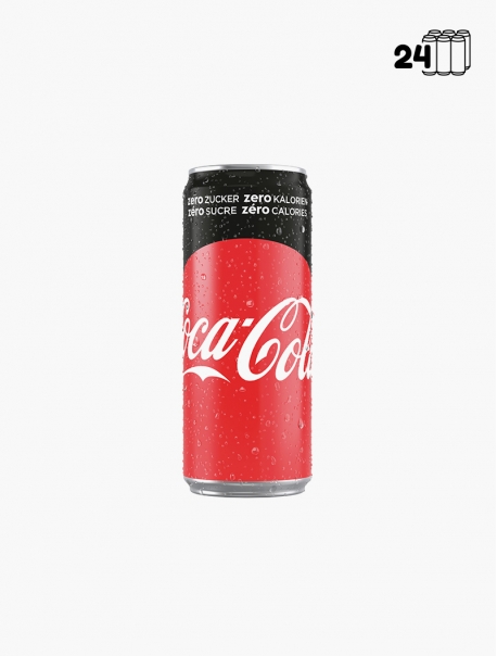 Coca Cola Boite Zéro 24x33cl
