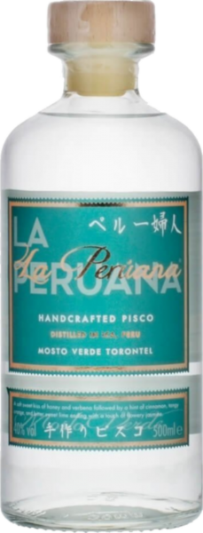 La Peruana Pisco Mosto Verde 40% 50cl