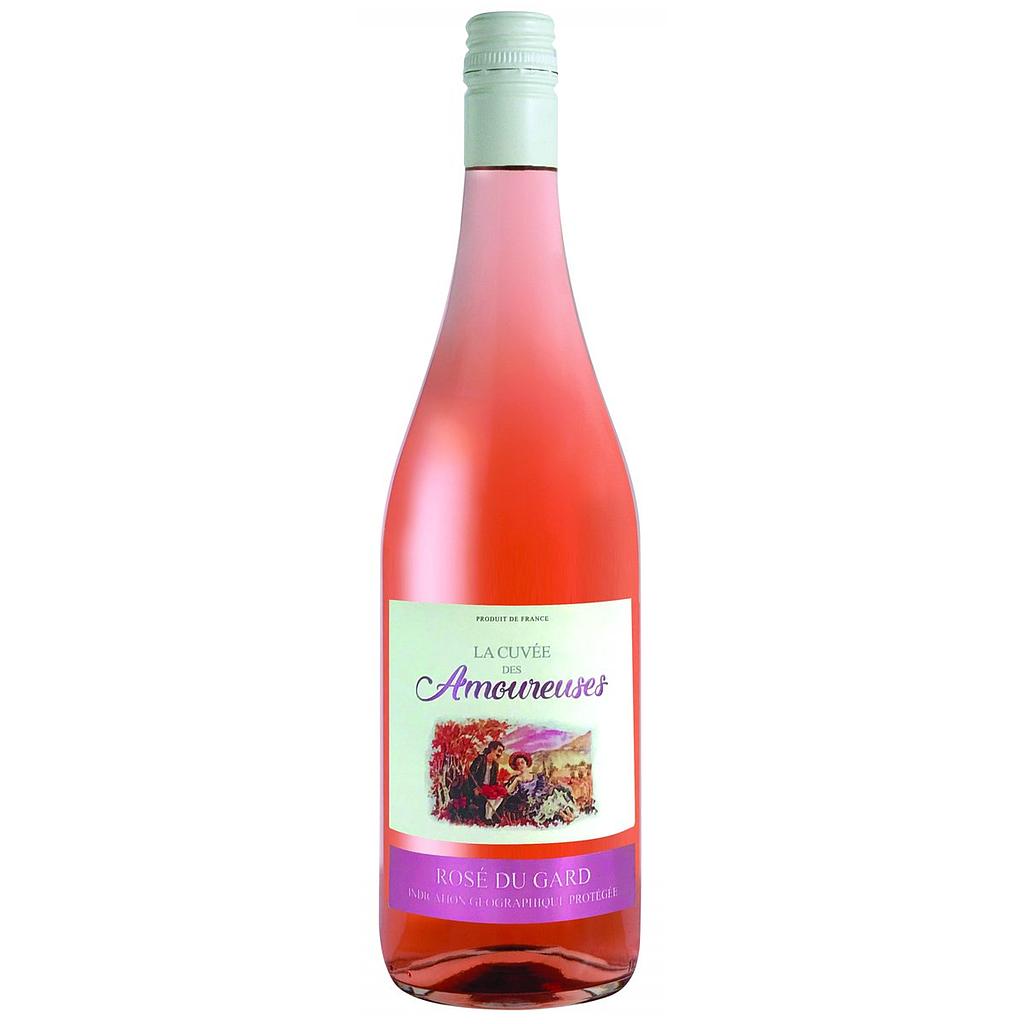 La Cuvée des Amoureuses Rosé IPG du Gard 2018 75cl