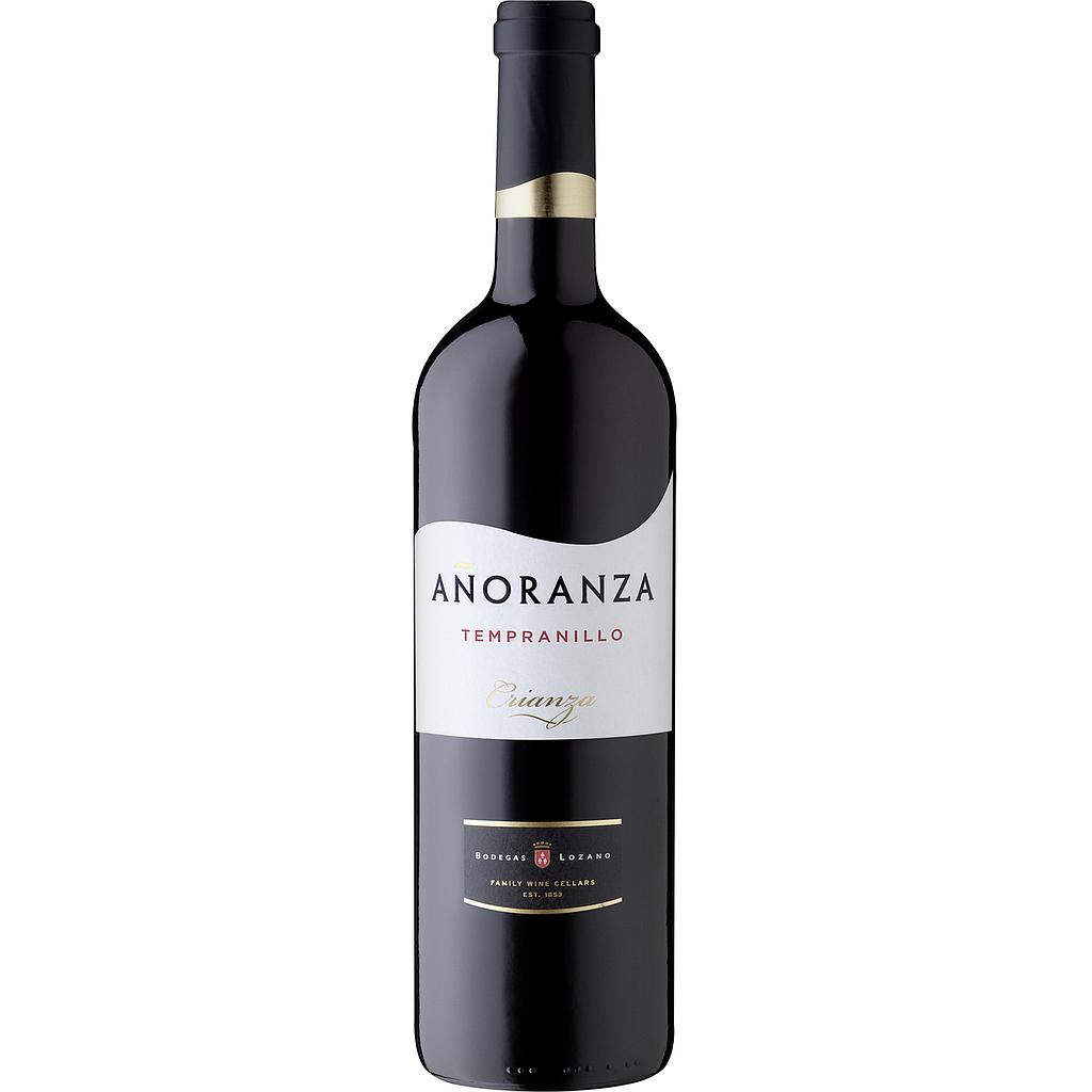 Anoranza Tempranillo Crianza la Mancha DO Rouge Bodegas Lozano 2014 75cl