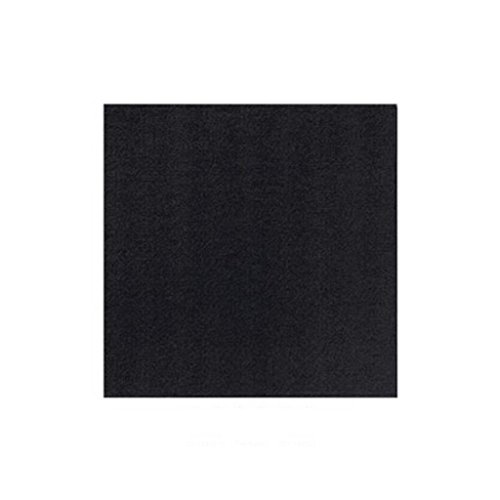 Serviettes Noires 2c 25x25 100p