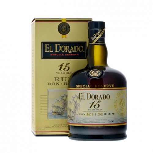 Rhum El Dorado Guyana 15Y 43% 70cl