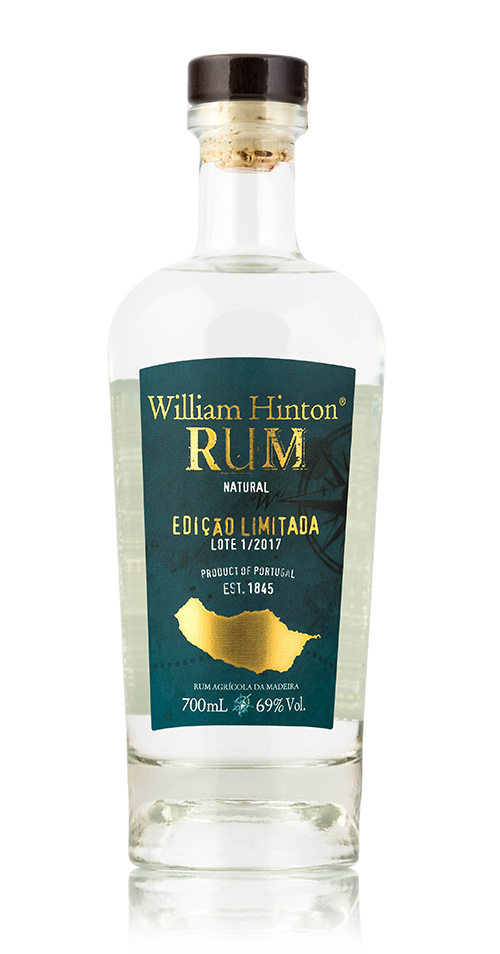 Rum William Hinton da Madeira Fermentação Natural 0,70L 69%