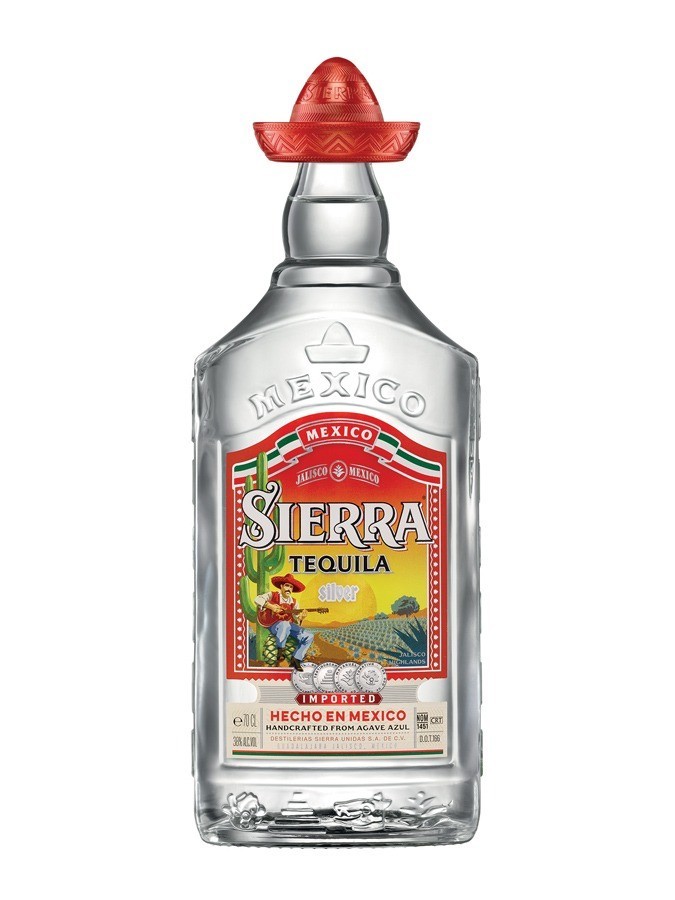 Tequila Sierra Silver 38% 70cl