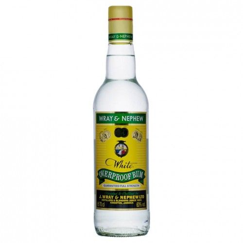Wray & Nephew White Overproof Rum 63% 70cl