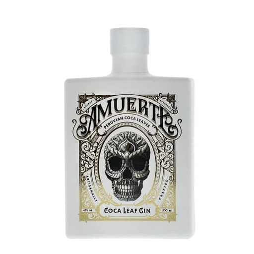 [PAU000022] Amuerte Coca Leaf Gin White 43% 70cl