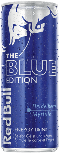 [RED000011] Red Bull Blue Edition Boites 24x25cl