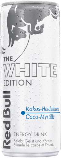 [RED000012] Red Bull White Edition Boîtes 24x25cl