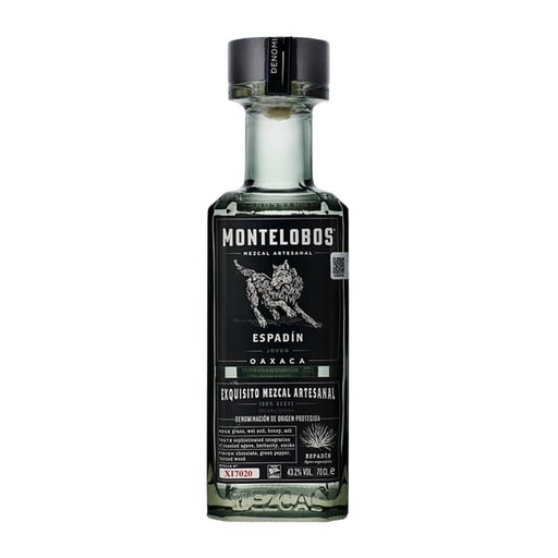 [CAM000027] Montelobos Espadin Mezcal 43.2% 70cl