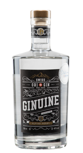 [DET000045] Ginuine Gin (Alpin Herbs) 40% 70cl