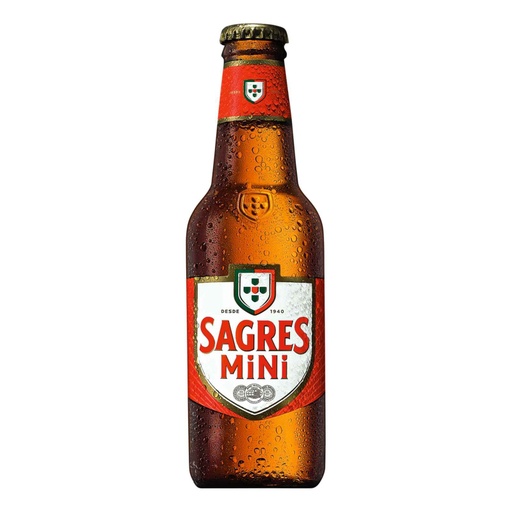 [HEI000008] Sagres Biere Mini VP 24x25cl