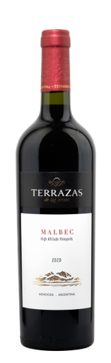 [M&H000030] Terrazas De Los Andes Malbec 2020 14% 75cl