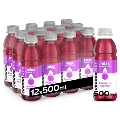 [COC000061] Vitamin Water Relax PET 12x50cl