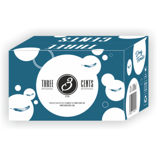 [COC000070] Three Cents Dry Tonic 24x20cl