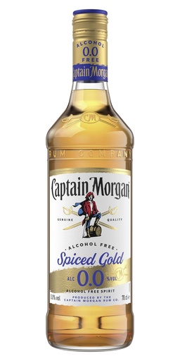 [DIA000068] Captain Morgan Alcohol Free Spiced Gold 0% 70cl