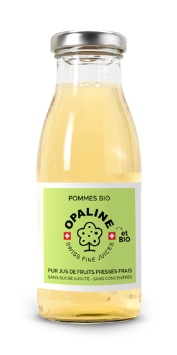 [OPA00004] Opaline Swiss fine Juices Jus de Pommes VP 12x25cl