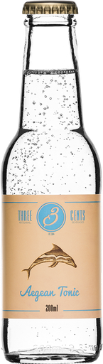 [COC000083] Three Cents Aegan Tonic 24x20cl