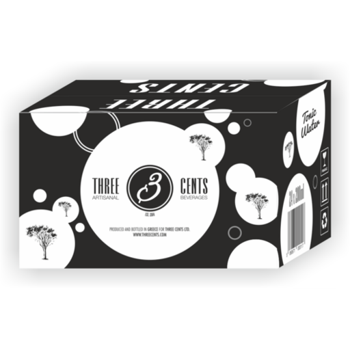 [COC000086] Three Cents tonic water 24x20cl