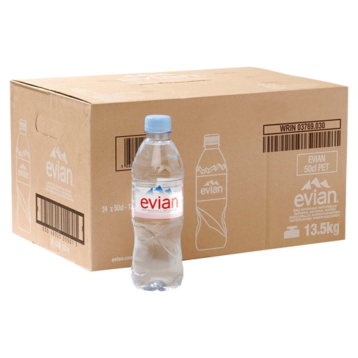 [EVI00002] Evian PET 24x50cl