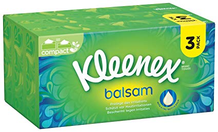 [ALI00006] Mouchoirs Kleenex Cosmétique Balsam 3X60 pce