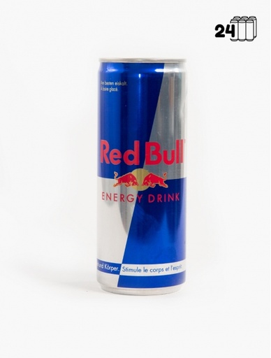 [RED000001] Red Bull boite 24x25cl