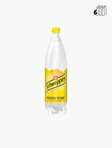 [FRB000002] Schweppes Tonic Water PET 6x100cl