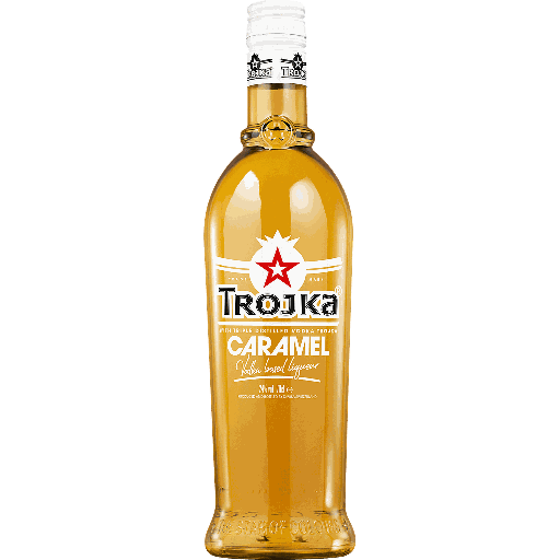 [DIW000004] Trojka Vodka Caramel liqueur 24% 70cl
