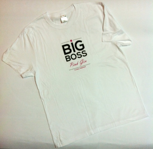 T-Shirt Branca BIG BOSS Imp.2C (pub)