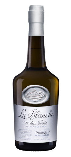 [GEC000094] Eau de Vie de Cidre "La Blanche", C Drouin 40% 70cl